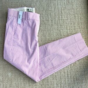 NWTs J. Crew Seersucker Cameron Pants